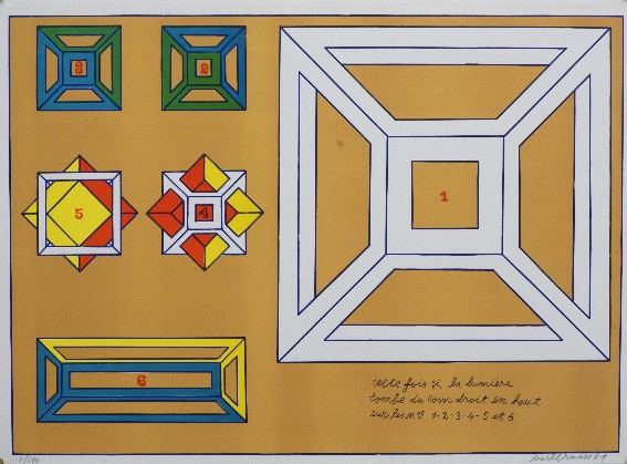 mark brusse, Lithografie, 1969